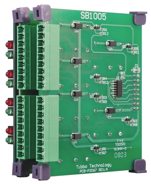 An isometric picture of the IB1005.