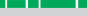A diagram illustrating the Bus Probe's green LED flashing the receiving pattern.