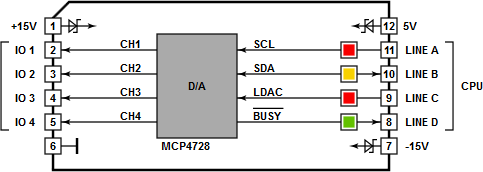 The wiring diagram for Tibbit #14.