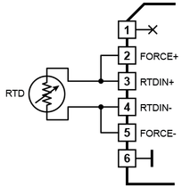 A diagram illustrating a two-wire connection to Tibbit #22.