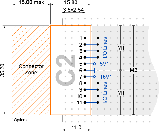 The general schematic of a C2 Tibbit.