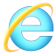 The Internet Explorer icon.