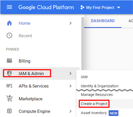 A screenshot of the Google Cloud Platform website.